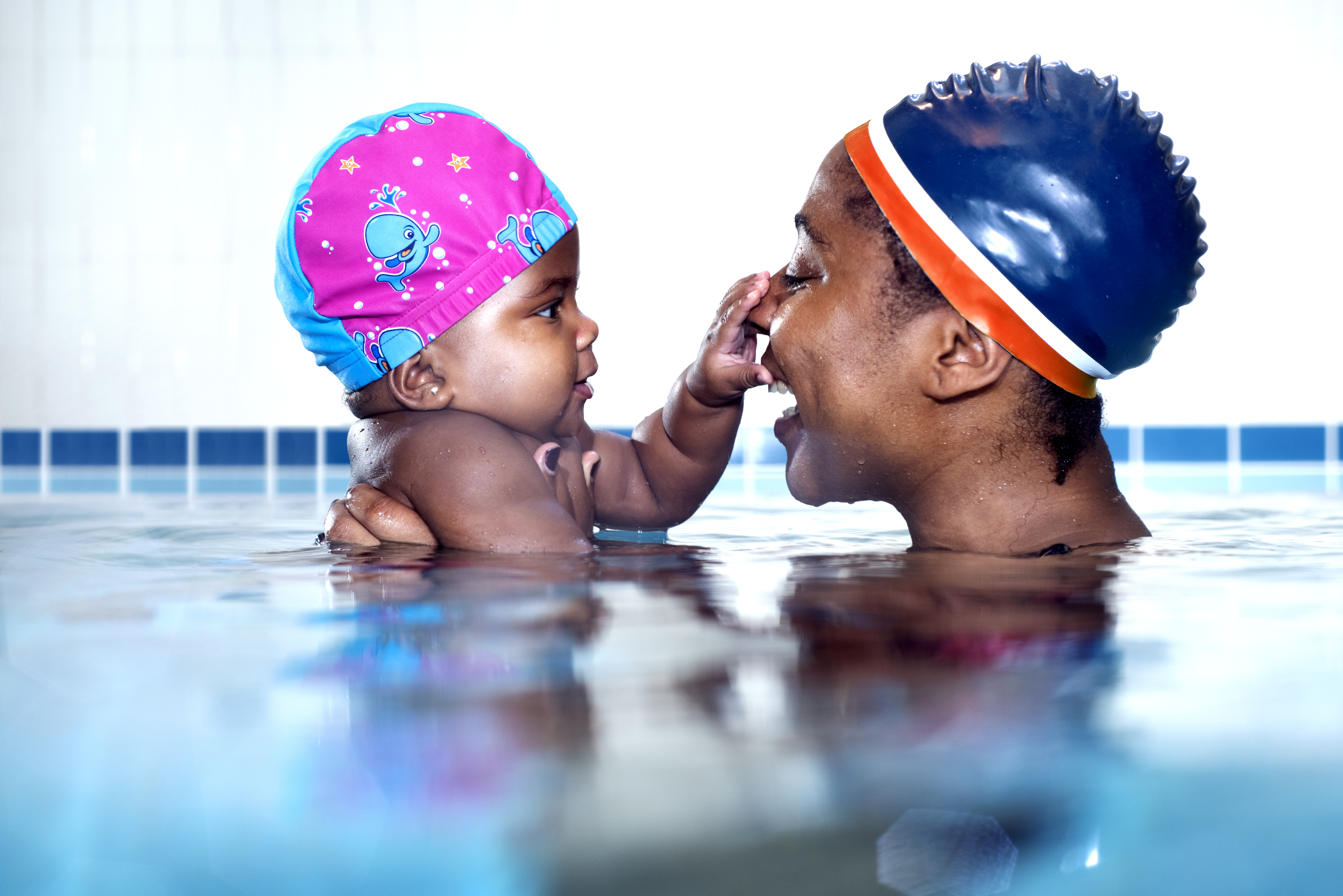 Babies and best sale swimming pools